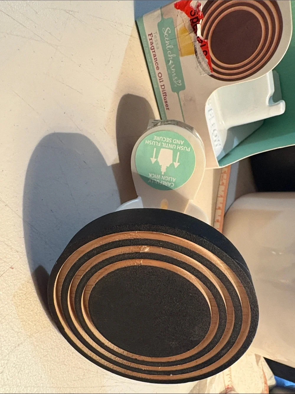 New Tessa Fragrance Oil Diffuser - Black and Brown